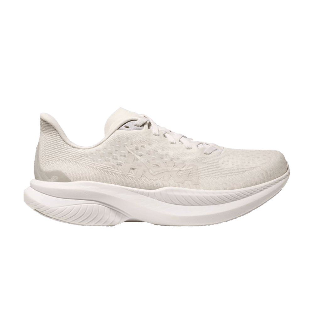 Hoka Mach 6 Triple White