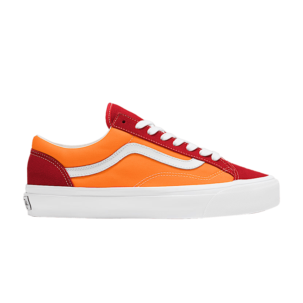 Vans Old Skool 36 Lx Racing Red Oriole Orange