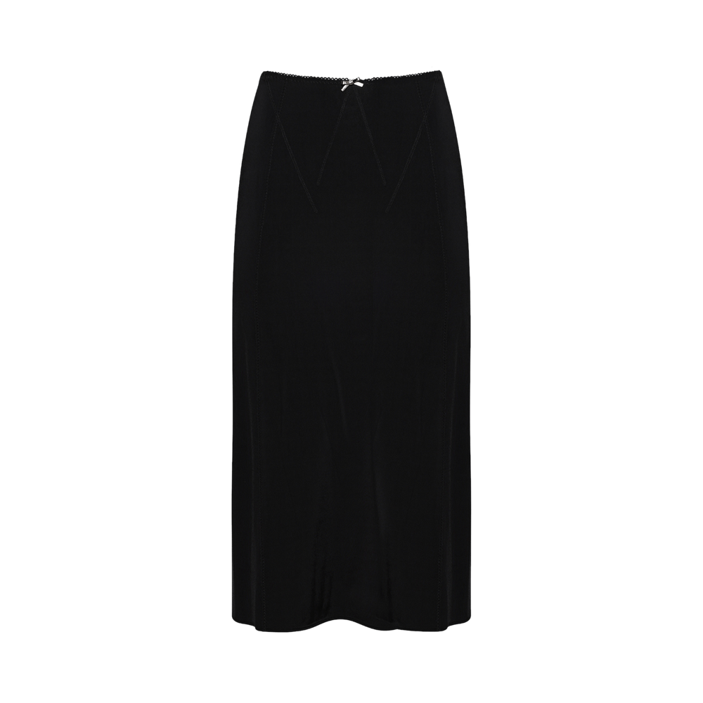 LEVAR ♥ Gradation Layered Skirt /追跡付 Buy Rabanne Jupe Mid Lenght Skirt 'Black' - 25EJJU062VI0267