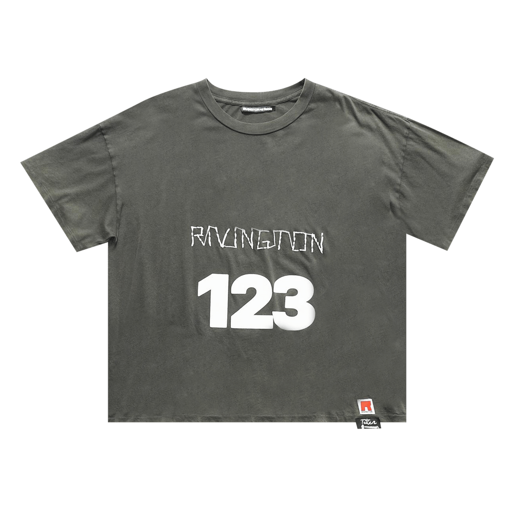 Buy RIVINGTON roi Rebis Uso 123 Tyler Tee 'Mechanic Black' - TUSO