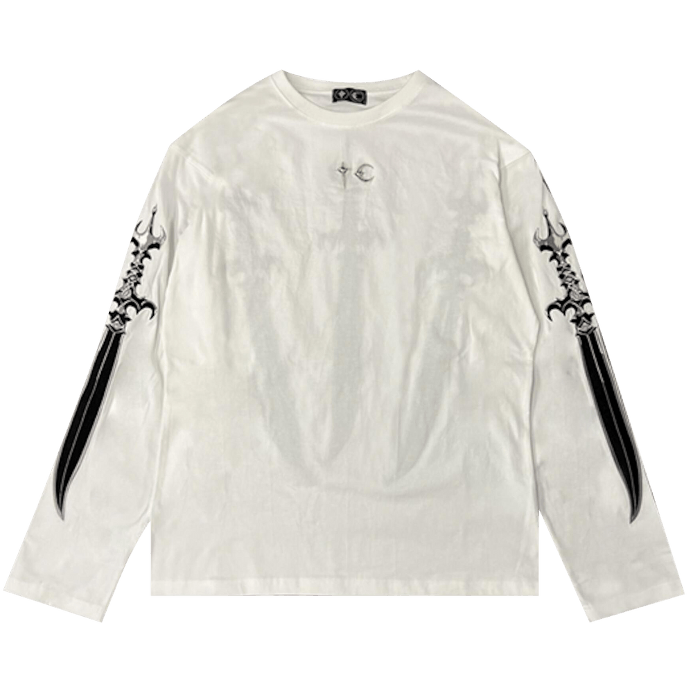 Buy Thug Club Arab Sword Long-Sleeve 'White' - TC24TS1801 | GOAT