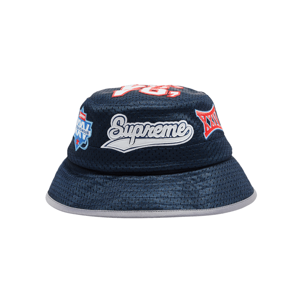Buy Supreme Playoffs Mesh Crusher 'Navy' - SS25H77 NAVY | GOAT