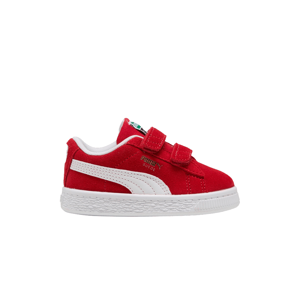 Buy Suede Classic Velcro Toddler 'For All Time Red' - 399857