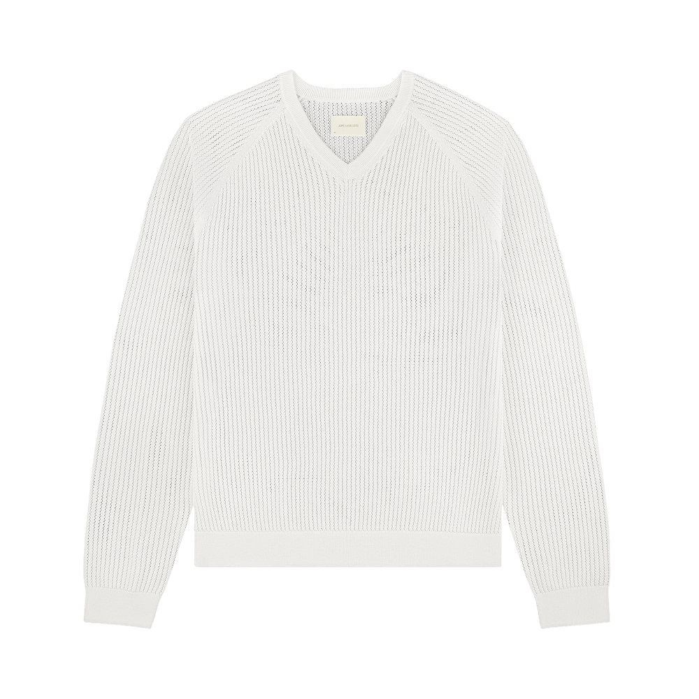 Buy Aimé Leon Dore Pointelle Knit Sweater 'Pristine' - SS25KS010