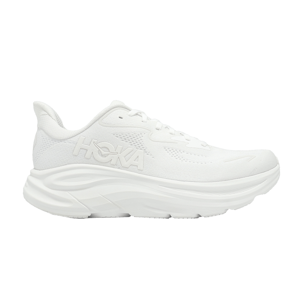 Buy HOKA Clifton 10 Wide 'Triple White' - 1162032 WWH | GOAT