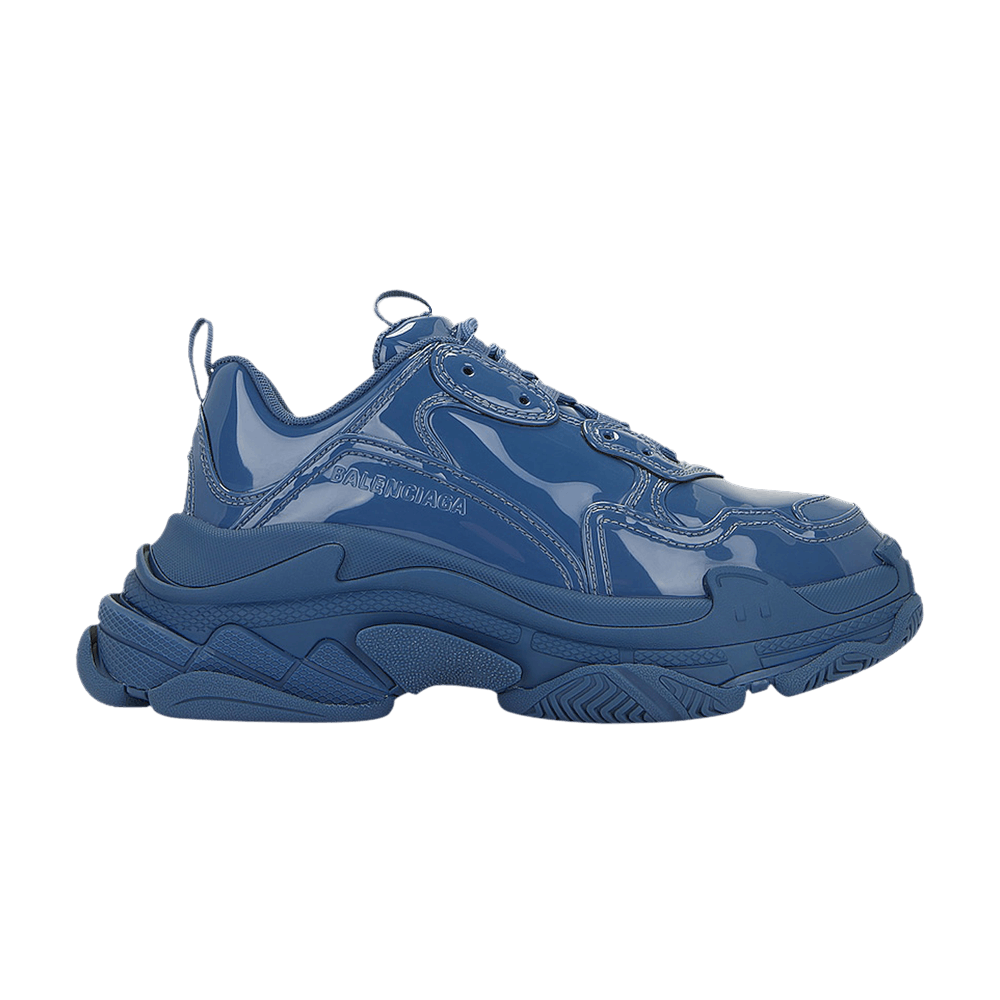 Balenciaga Triple S Sneaker Blue Patent
