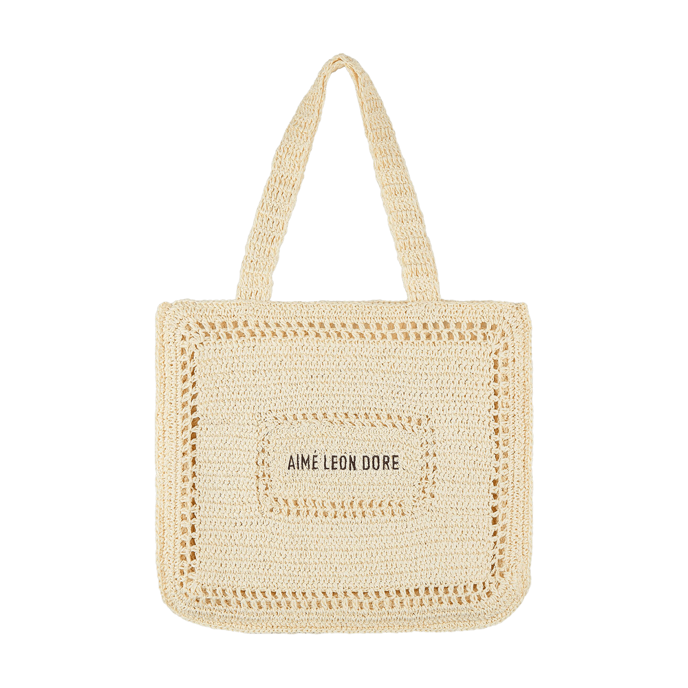 Buy Aimé Leon Dore Crochet Tote Bag 'Afterglow' - SS25AB018