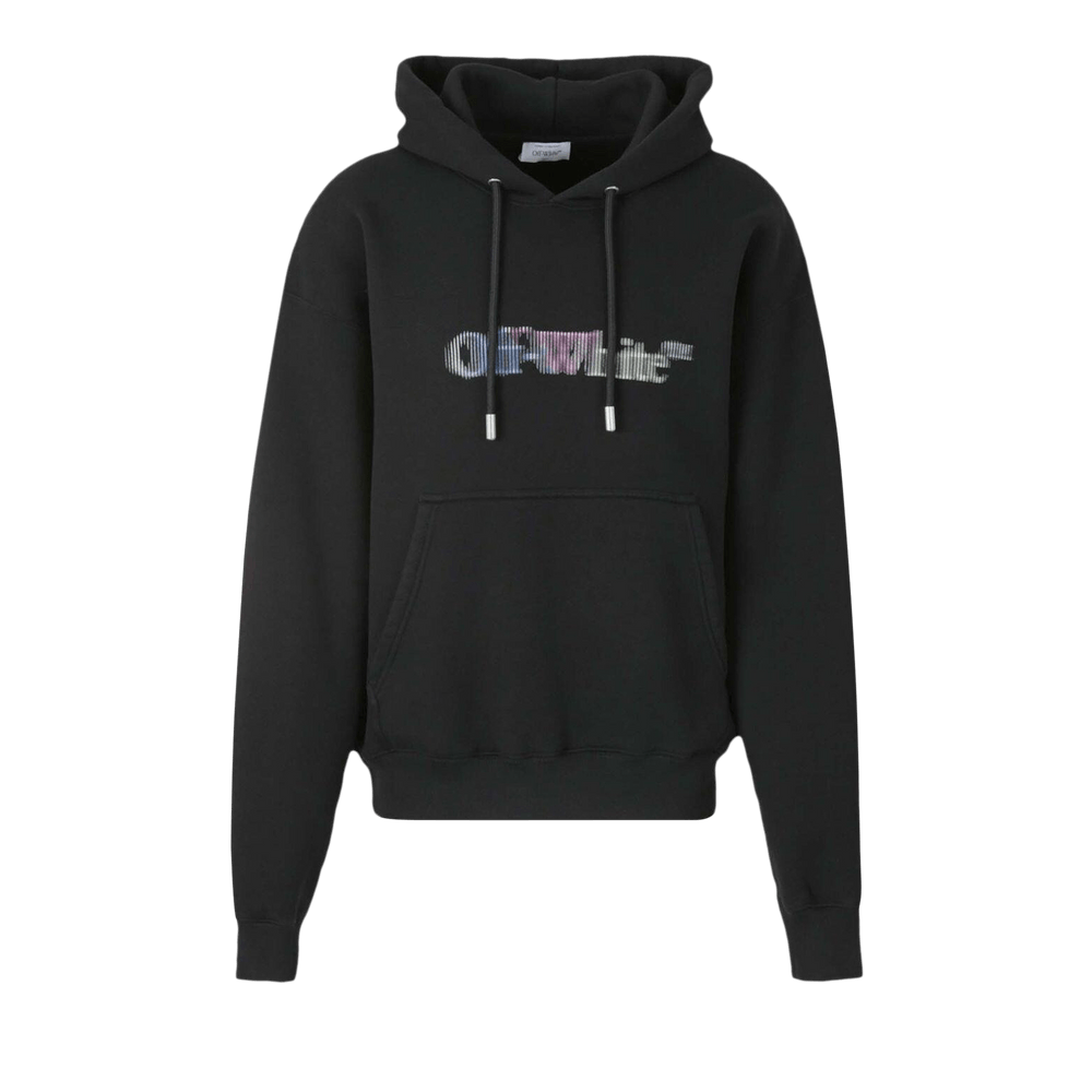 Buy Off-White Col S. Matthew Hoodie 'Black' - OMBB085S25FLE00V | GOAT