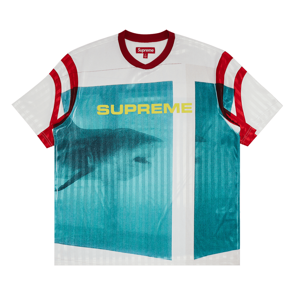 Buy Supreme x Damien Hirst Soccer Jersey 'White' - SS25KN21