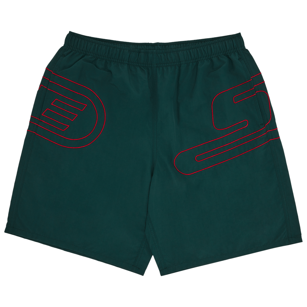 Buy Supreme Big Logo Nylon Short 'Dark Green' - SS25SH42
