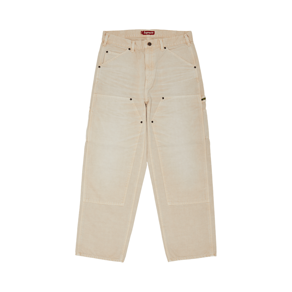 Buy Supreme Worn Double Knee Painter Pant 'Natural