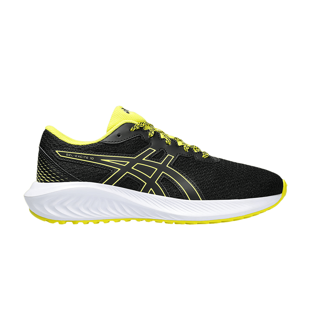 Asics Gel Excite 10 Gs 'black Bright Yellow'