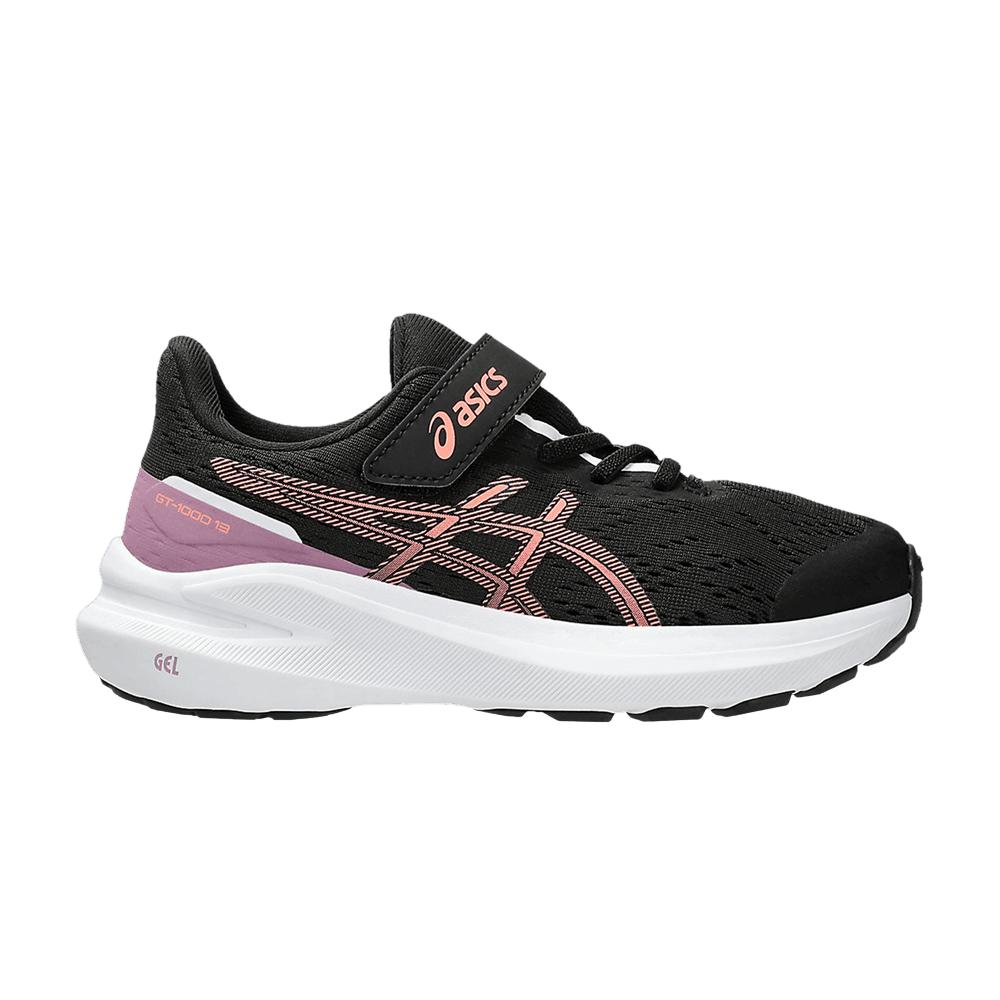 Asics GT 1000 13 PS Black Sun Coral