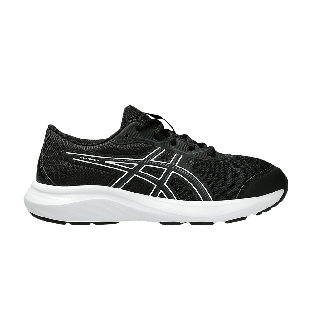 Asics Contend 9 GS Black White