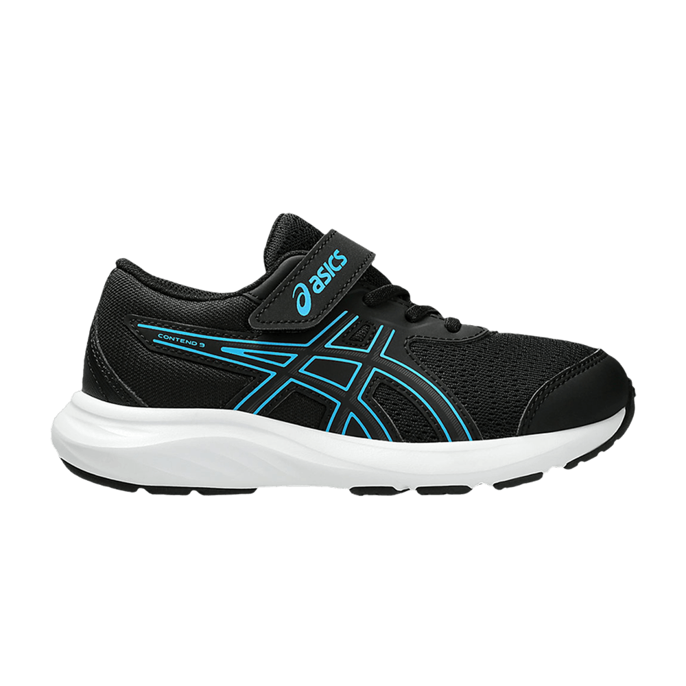 Asics Contend 9 PS Black Digital Aqua