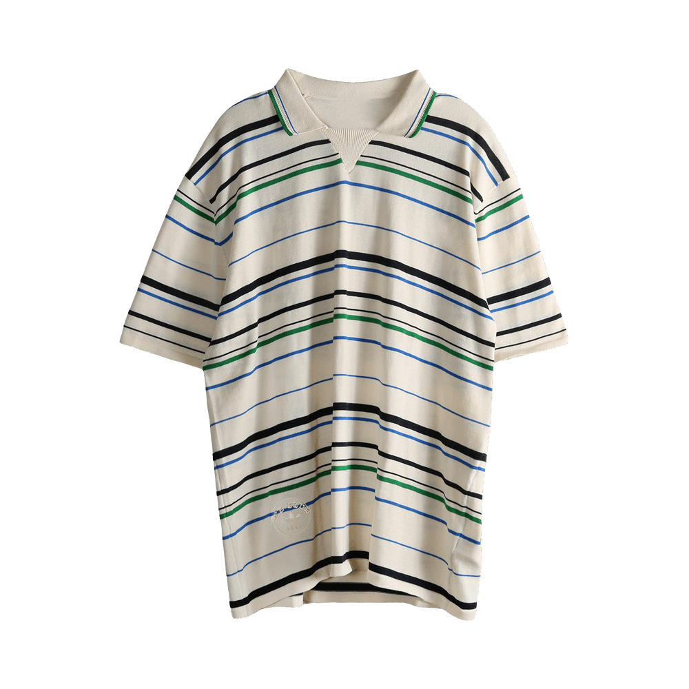 【定価6.1万円】wales bonner 2023AWラガーニットシャツ Buy adidas x Wales Bonner Knit Polo T-Shirt 'Wonder White/Green