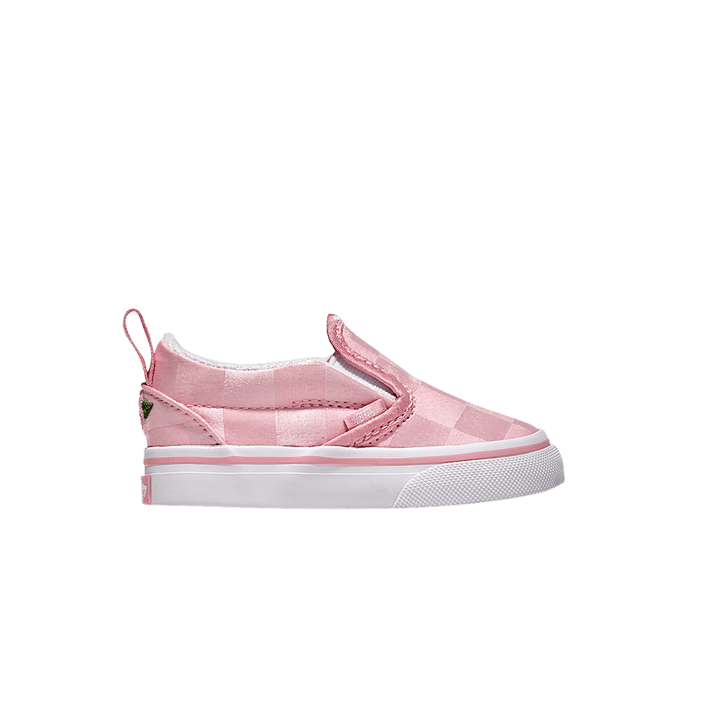 Vans Classic Slip-On V Toddler Pink Satin