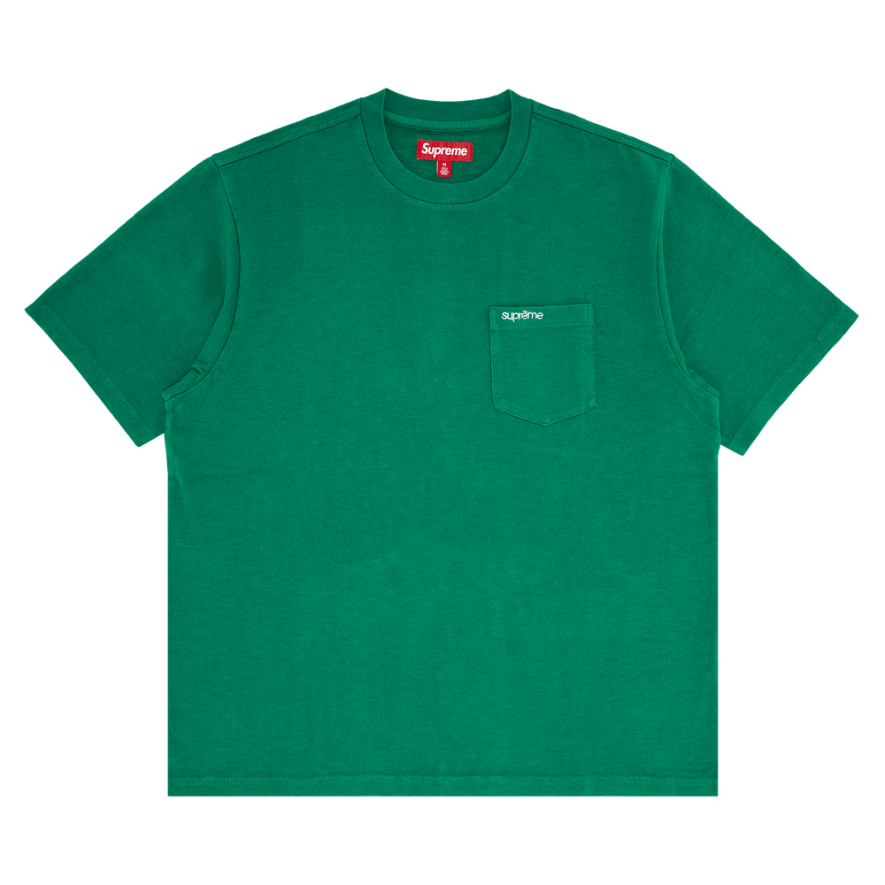 Buy Supreme Short-Sleeve Pocket Tee 'Green' - SS25KN4 GREEN