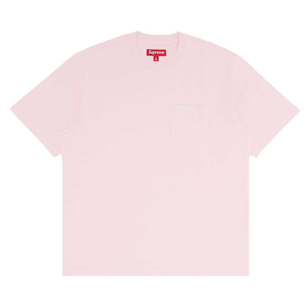 【Supreme】S/S Pocket T-Shirt★Light Pink★25SS★ Supreme S S Pocket Tee (SS25) - $60
