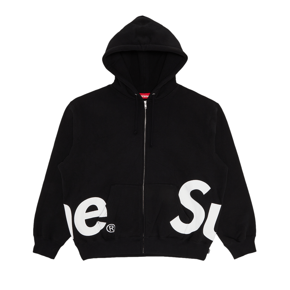 【Supreme】S Logo Zip Up Hooded Sweatshirt★Black★24FW★ Supreme S Logo Zip Up Hooded Sweatshirt (FW24) - $168