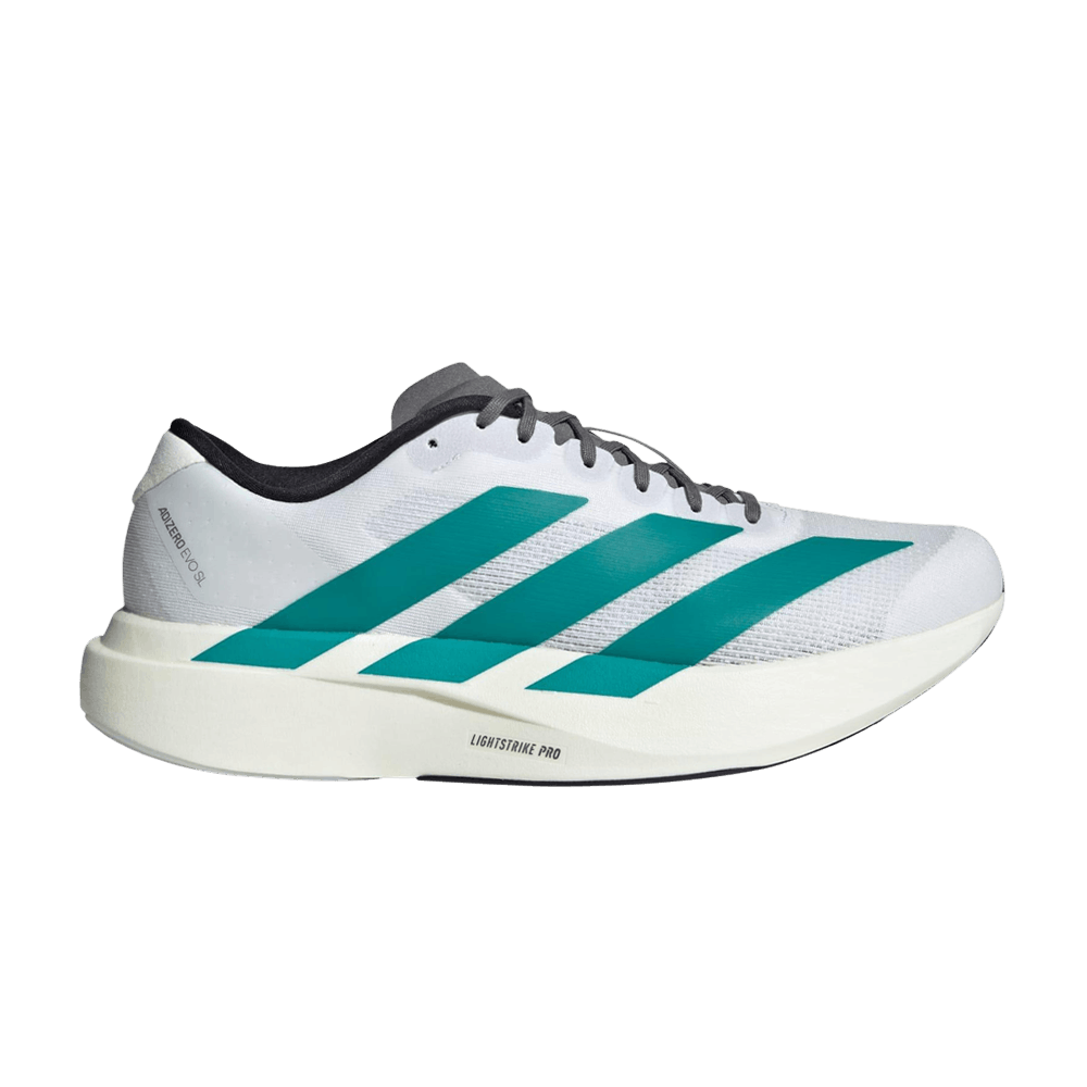 Buy adidas Adizero Evo SL 'White Pure Teal' - JS4487 | GOAT