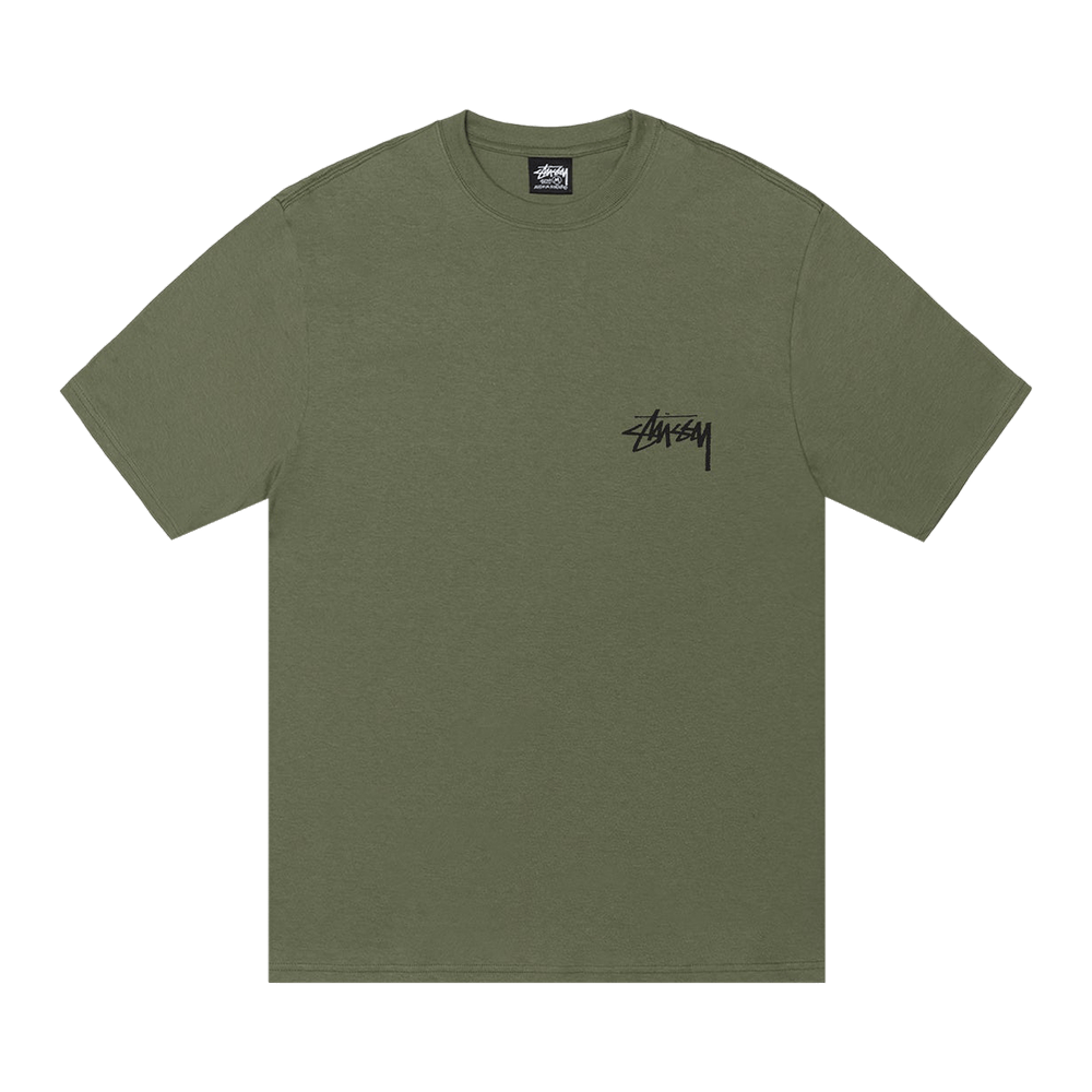 Buy Stussy Stock Dog Tee 'Olive' - 1905159 OLIV | GOAT