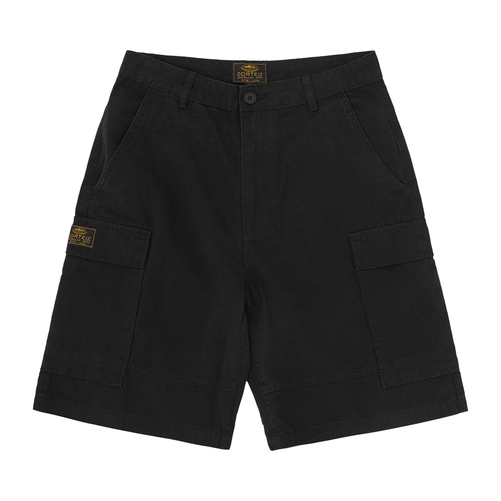 Buy Corteiz Guerillaz Cargo Short 'Black' - CRTZ0121 001 | GOAT