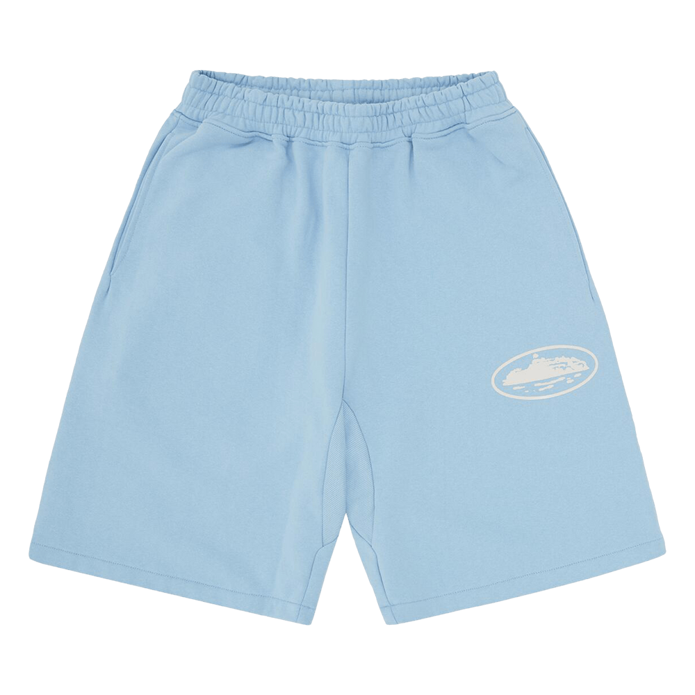 Buy Corteiz Island Puff Print Sweatshort 'Baby Blue' - CRTZ0529