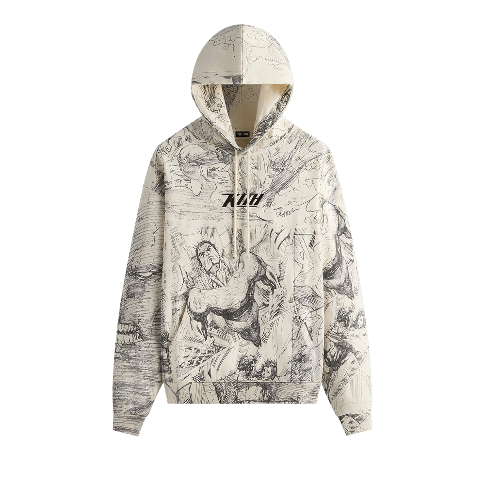 Buy Kith x Superman Sketch Nelson Hoodie 'Sandrift' - KHM033892