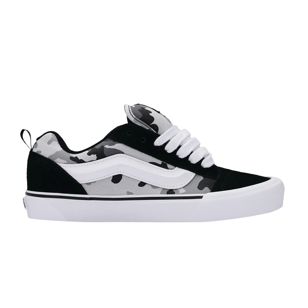 Vans Knu-Skool Black White Camo