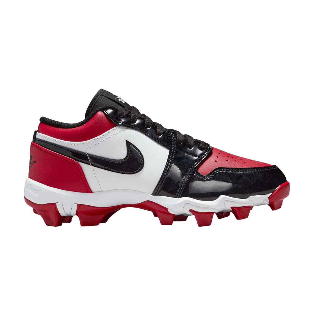 Air Jordan 1 Low Cleat Gs Bred Toe