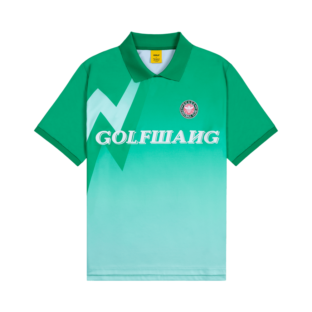 Buy GOLF WANG Okaga FC Soccer Jersey 'Green' - FW24TS1020