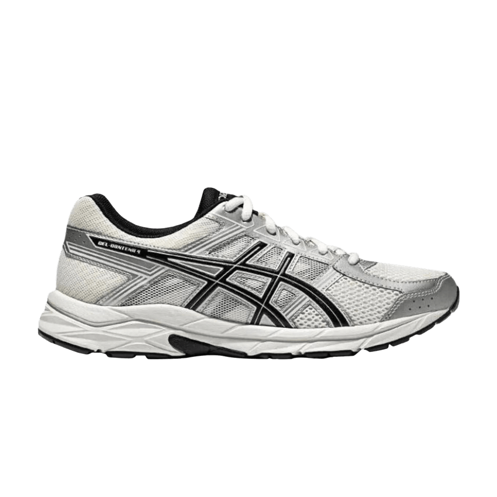 Asics Gel Contend 4 Brilliant White Silver