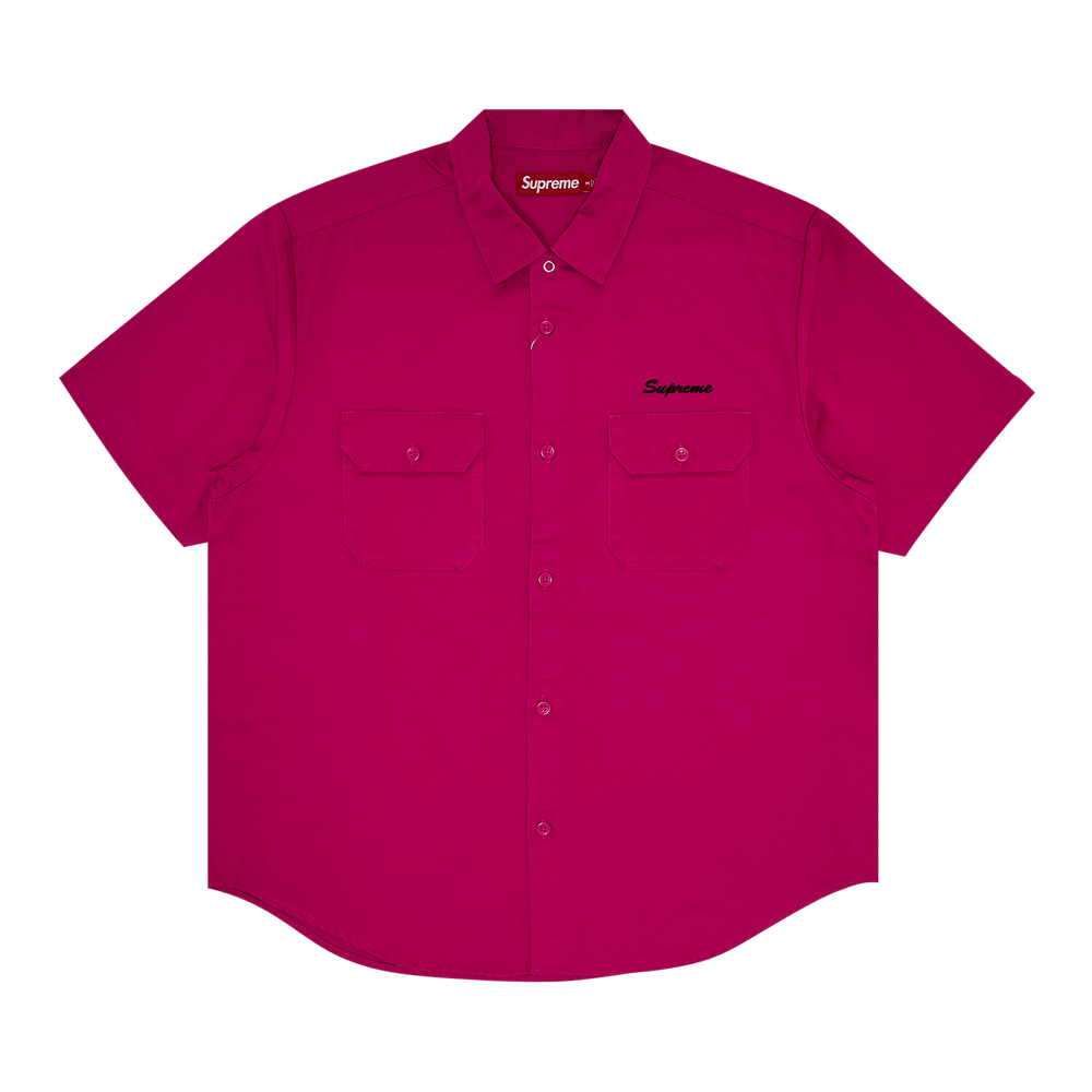 Supreme Pin Up S/S Work Shirt 黒 M Supreme Pin Up Work Shirt Black メンズ - SS18 - JP