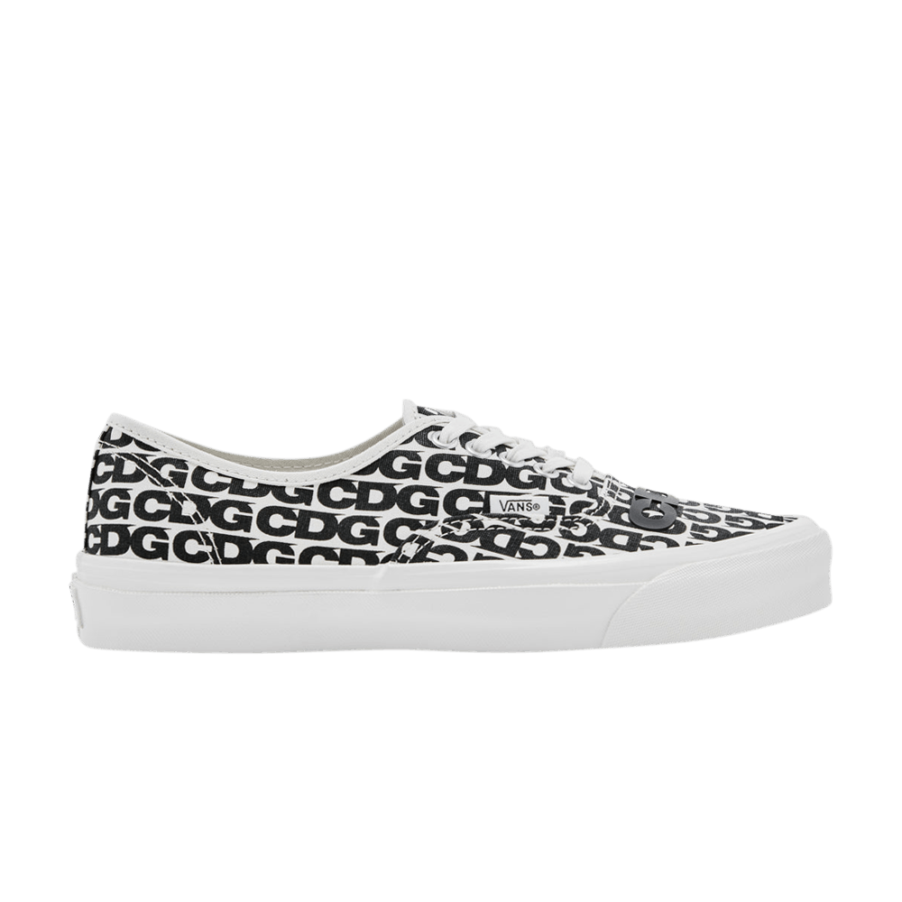 Comme des Garçons x Vans Authentic CDG Print - Black White 2025