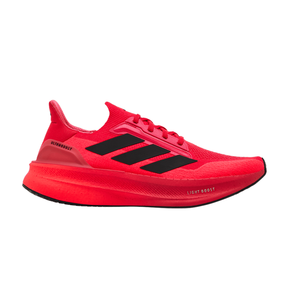 adidas Ultraboost 5X Shoes - Men's - Pure Ruby / Core Black - 13
