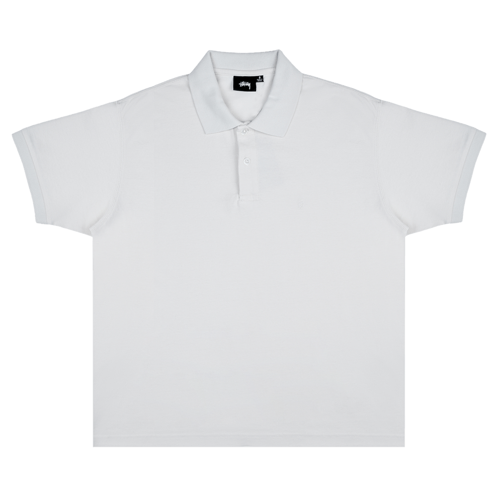 Buy Stussy Classic Piqué Polo 'Off White' - 1140367 OFF | GOAT
