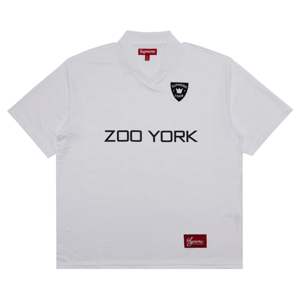 Buy Supreme x Zoo York Soccer Jersey 'White' - SS25KN84