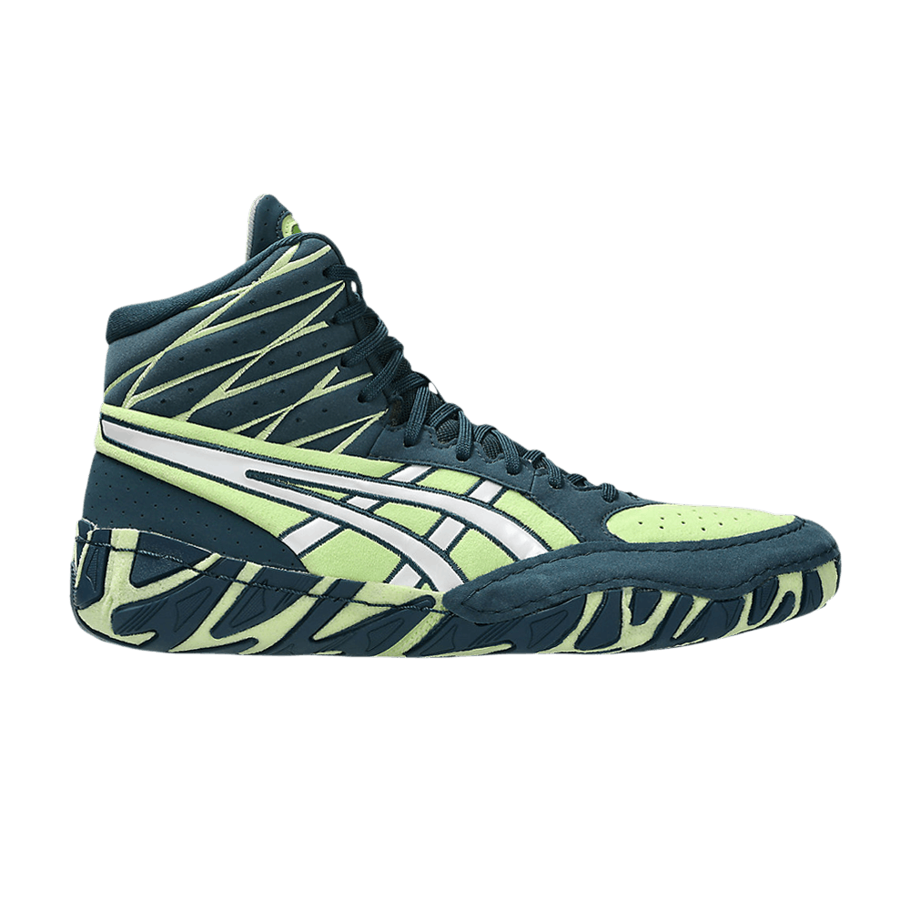 Asics Aggressor 6 Tranquil Teal Lime Green