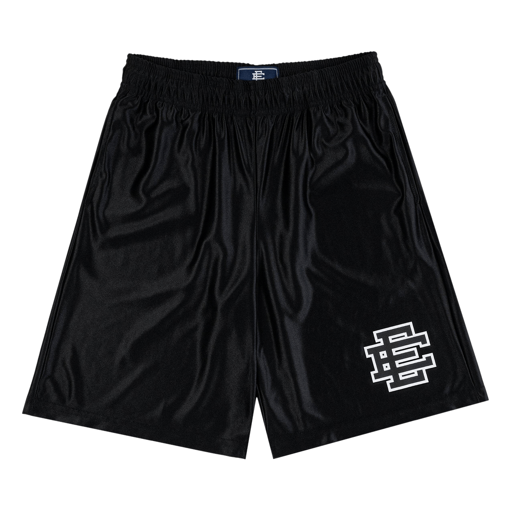 Eric Emanuel ショートパンツ 黒地白ロゴ Lサイズ Eric Emanuel ショートパンツ 黒地白ロゴ Lサイズ