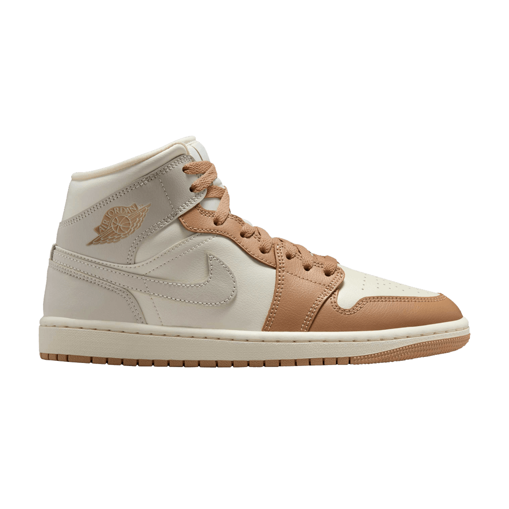 Buy Wmns Air Jordan 1 Mid 'Pale Ivory Hemp' - BQ6472 118 | GOAT