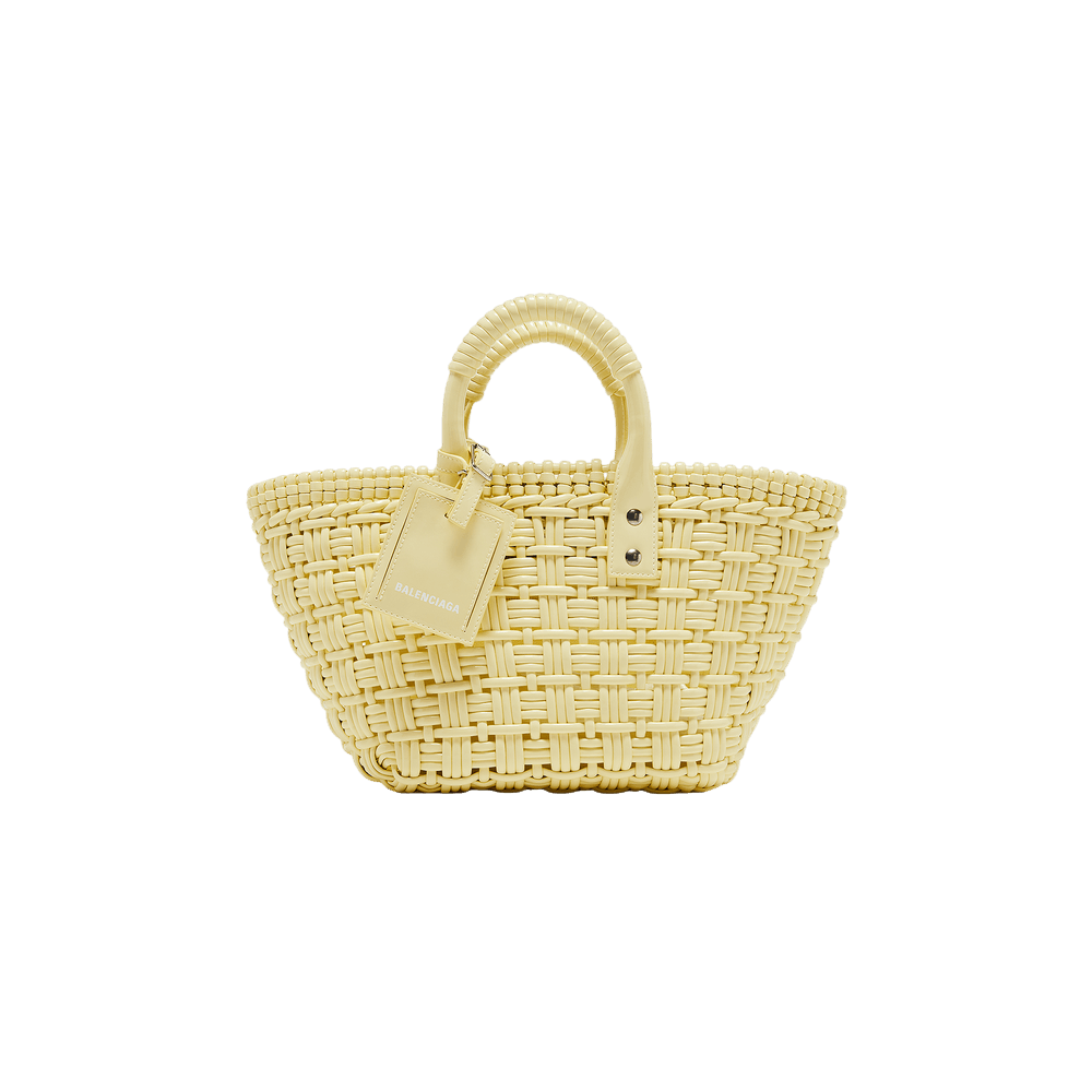 Buy Balenciaga Bistro XS Basket With Strap 'Yellow' - 671342 2IE3Y