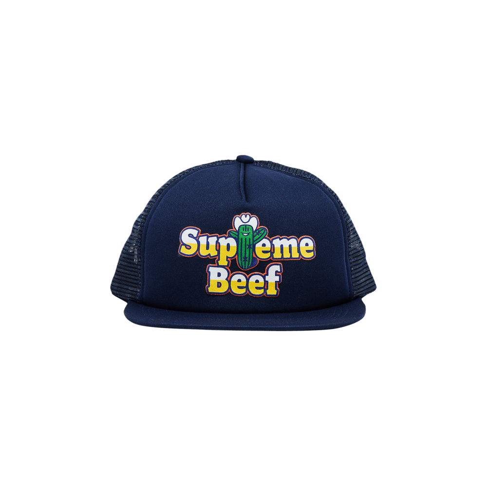 Buy Supreme Beef Mesh Back 5-Panel 'Navy' - SS25H103 NAVY | GOAT