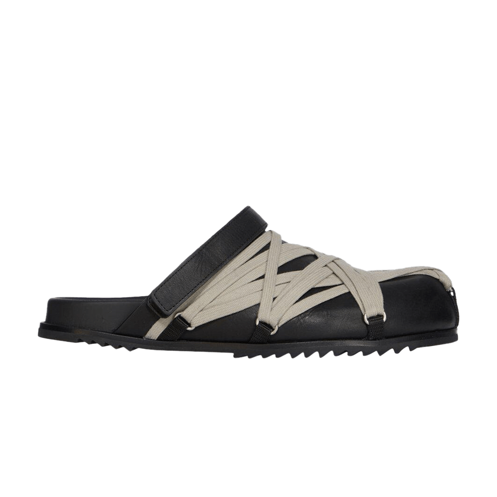 Buy Rick Owens Concordians Megalaced Mule Granola 'Black