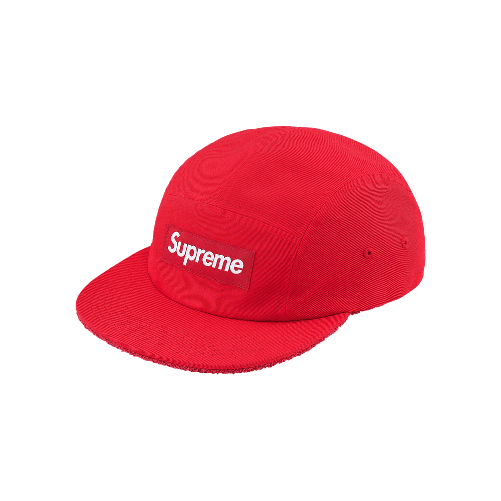 supreme reversible terry cap red 新品未使用 Supreme Reversible Terry Camp Cap Red - SS25 - GB