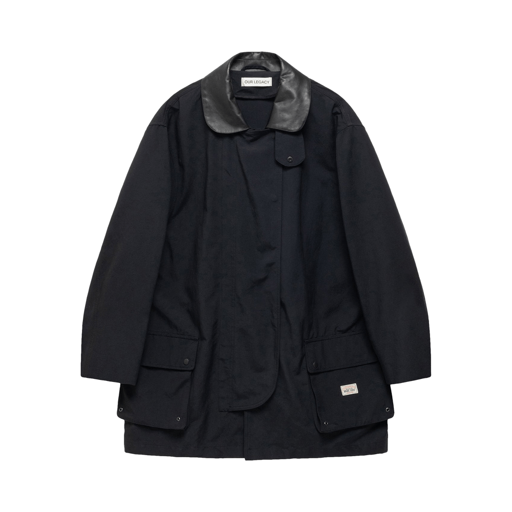 Stussy x Our Legacy Fireman Jacket XSサイズ Our Legacy - Fireman Jacket Black Nylon Cordura | Our Legacy