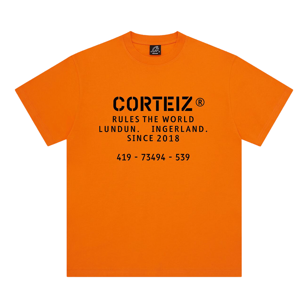corteiz tシャツ og  tee orange 1634938_00.png.png