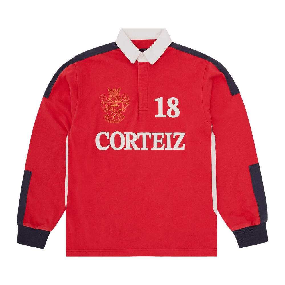 Corteiz Paneled Rugby - Red 正規品 Buy Corteiz Paneled Rugby 'Red' - CRTZ0333 015 | GOAT