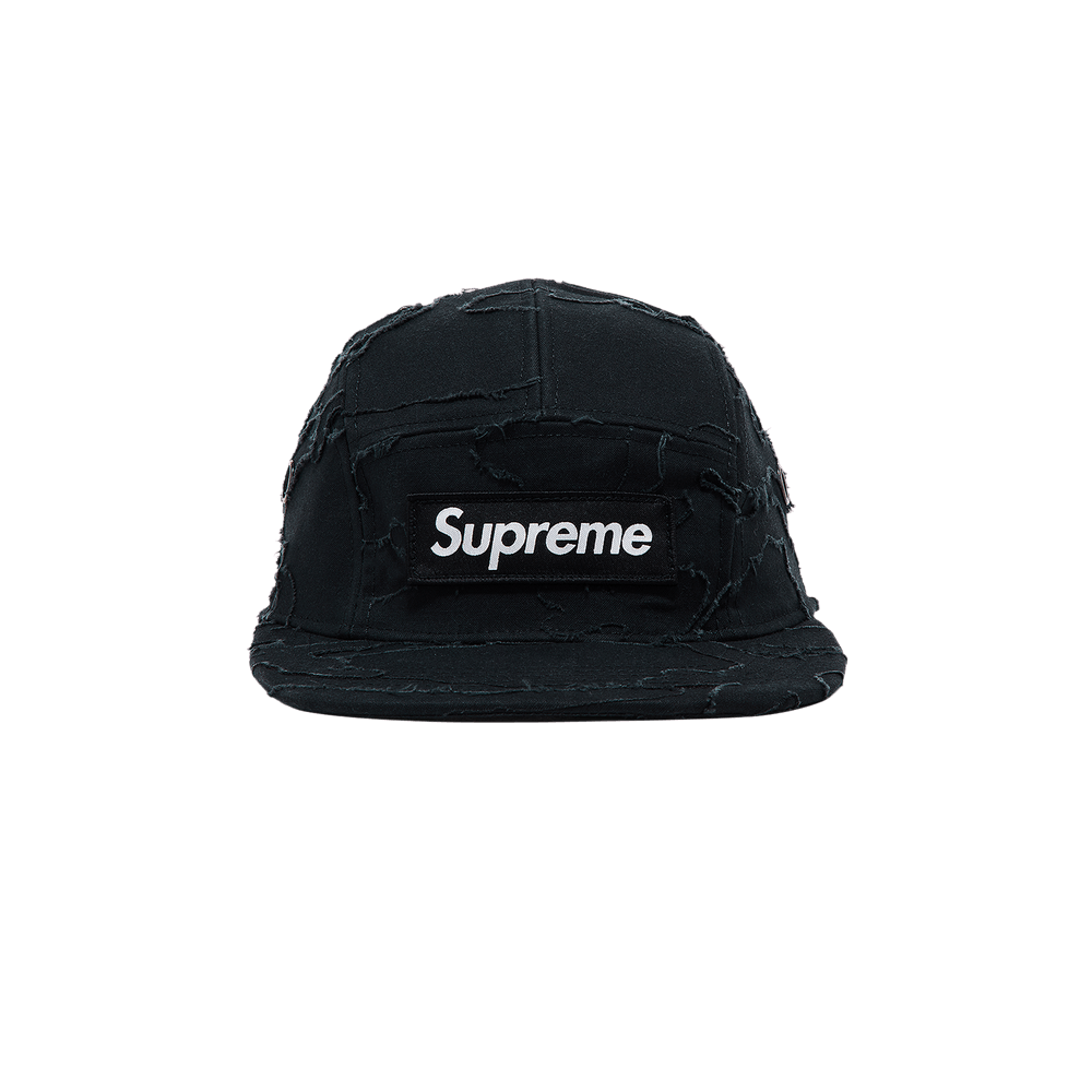 Buy Supreme Layered Camo Camp Cap 'Black' - SS25H97 BLACK | GOAT