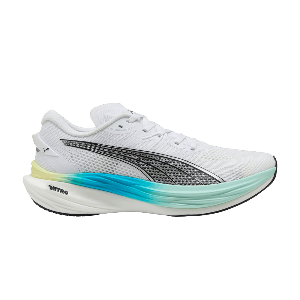 Buy Puma Deviate Nitro 3 Wide 'White Speed Blue' - 378449 07 | GOAT